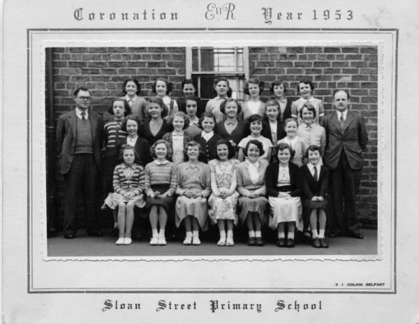 Sloan Street School 1953 