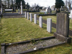 War Graves Front Row