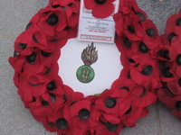 In memory of the young soldier lads.