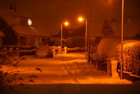 Snow in Glengormley winter 2010-2011 
