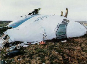 Pan Am Flight Wreckage