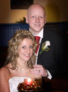 The Rev Leslie Patterson and Miss Laura Graham pictured at their wedding in McQuiston Memorial Presbyterian Church, Belfast, on Wednesday 2nd January.