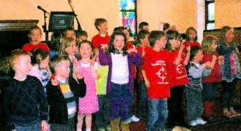 Children from Maghaberry Elim's junior youth club, Detonate.
	
