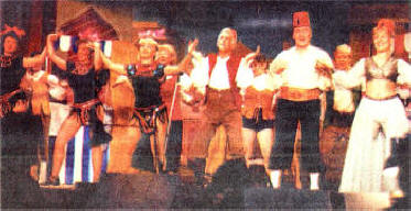 Lisnagarvey Operatic Society staged a production of the panto Aladdin in Lisburn technical College in 1988
