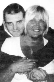 Marc Halpin and his mum Collette