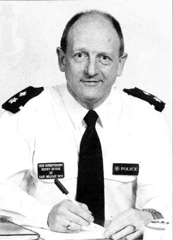 Henry Irvine - new police chief at Lisburn.