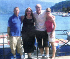 Mr. Beattie, Mrs. Redmond, Mr Logan and Mrs. Hans in Annecy