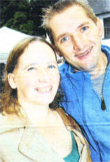 Heather Hamilton and Adrain Hooisna pictured at the Hilden Beer Festival Picture By: Aidan O'Reilly