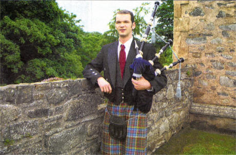 Scott Gajdos who is on holiday from Long Island, New York city will have more than a passing interest in Saturday's competition. Scott is a grade 1 piper and although not competing he will be visiting the European Pipe Band Championships and the World Championships in Glasgow before returning home. Scott is the nephew of well known Lisburn businessman Tommy Anderson.