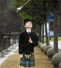 Emma Barr, a Drum Major from Ravara Pipe Band will be competing in the European Pipe Band Championships