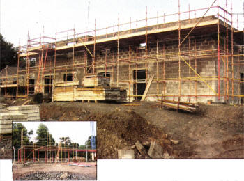 Lisburn's new city centre hotel is taking shape on the Hillsbrough Road and is on schedule to be completed on time.