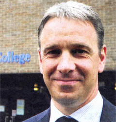 Mr Andrew Gibson the recently appointed principal of Hunterhouse Collage. US2508-502CD