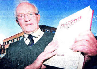 Trevor Fulton pictured with his book Fultons of the Lagan Valley in Ireland.US4809-115A0 Picture By: Aidan O'Reilly