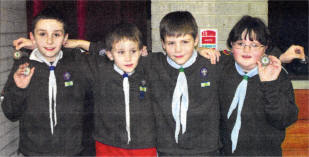 6th Lisburn who finished third in the Lisburn & District Cub Expandite Shield competition