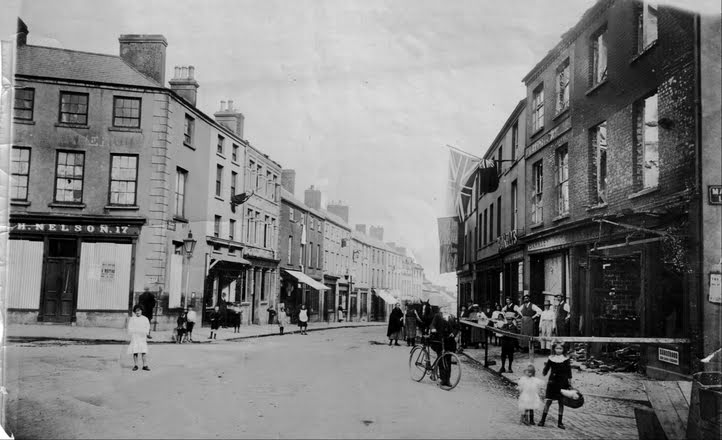 Bridge Street, Lisburn, after the 1920 riots