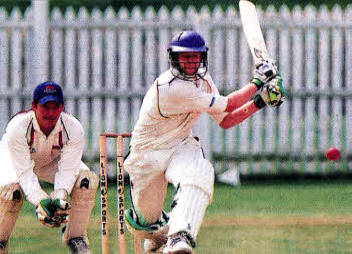 Greg Thompson batting for Lisburn Firsts during Saturday's match against Waringstown. US2310-511cd