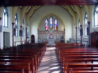 Interior of St. Patrick’s Church, Aghagallon.