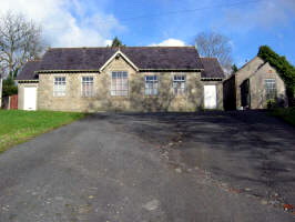The old school built on the opposite side of the road to the church was erected in 1888 in memory of Miss Mary Charley.  The building on the right is the infant school, built in 1897.  