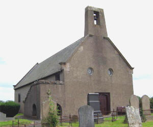 The Middle Church, Ballinderry, consecrated in 1668.