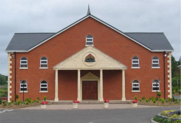Lisburn Free Presbyterian Church, opened in October 1972.