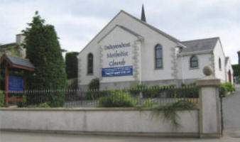 Lisburn Independent Methodist Church. The church and suite of halls were built in 1999.