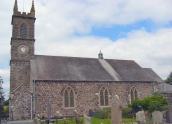 St Aidan’s Church, Glenavy , built in 1814.