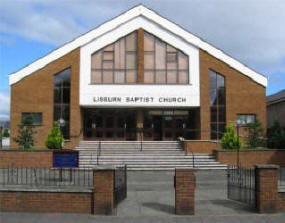 Lisburn Baptist Church, opened in May 1977.