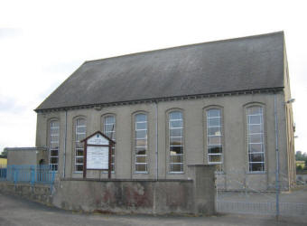 Dromara Reformed Presbyterian Church, opened in February 1877.