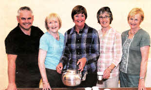Some members of Railway Street Presbyterian Church who served refreshments following the afternoon of community worship.