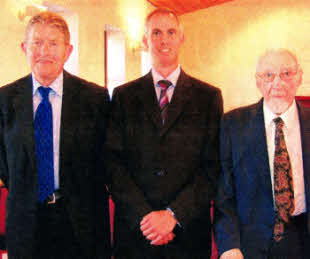 Derek Malcolmson, Rev John Watterson and Alan Silversides