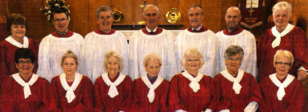 St Paul's Church Choir who are celebrating their 50th Anniversary