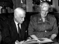The late John Macbeth and Matilda Jane Cumins pictured on their Golden Wedding anniversary in July 1959.