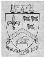 Ancient coat of arms of the Crommelin family.