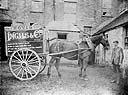 Robert McCagherty at the rear of 13a main Street. Name supplied by Brenda Crothers Calgary Alberta (Granddaughter)